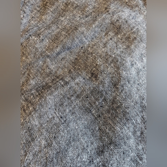 Vintage Dalia 90s Linen Rayon Maxi mermaid hem Skirt Charcoal Size 14 - Picture 15 of 15